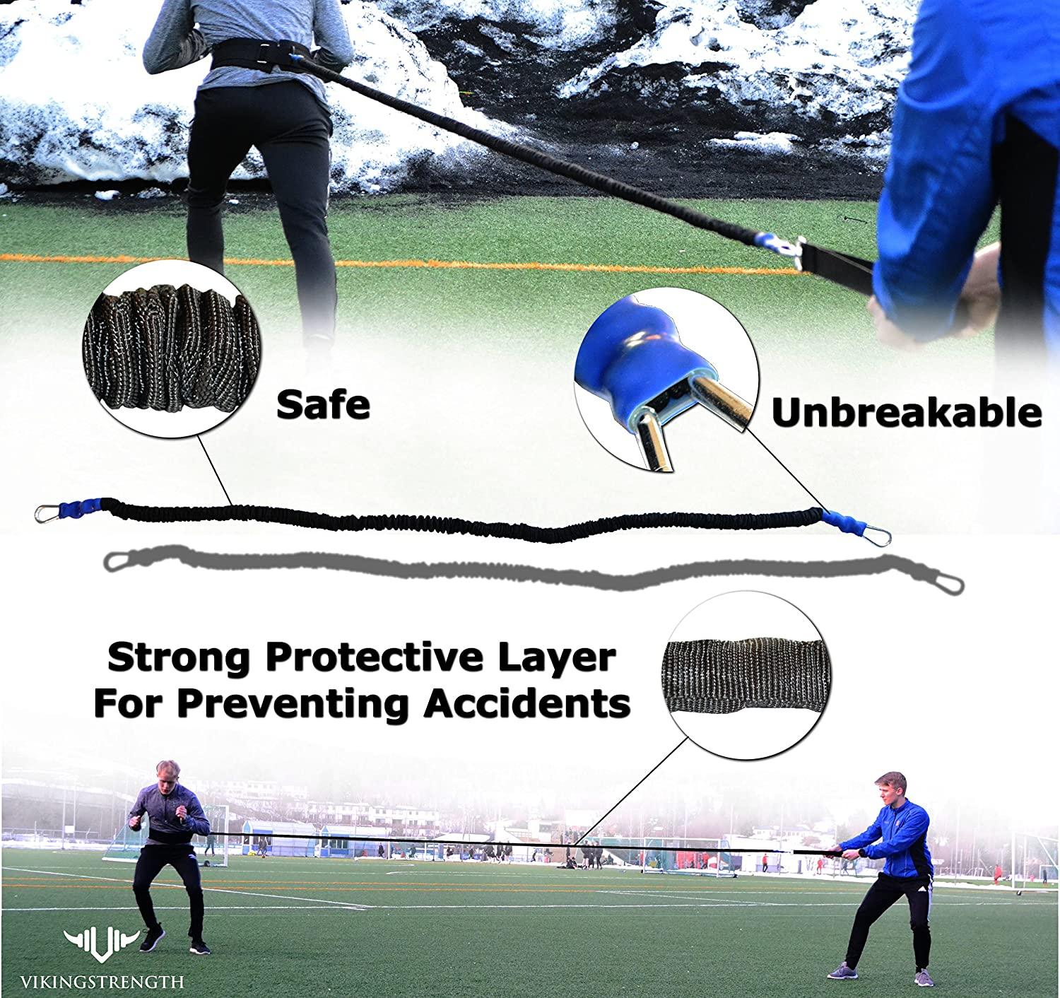 360° Resistance Running Training Bungee Band - Vikingstrength