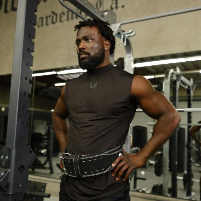 Weight Lifting Belt, includes Lifting Straps - Vikingstrength