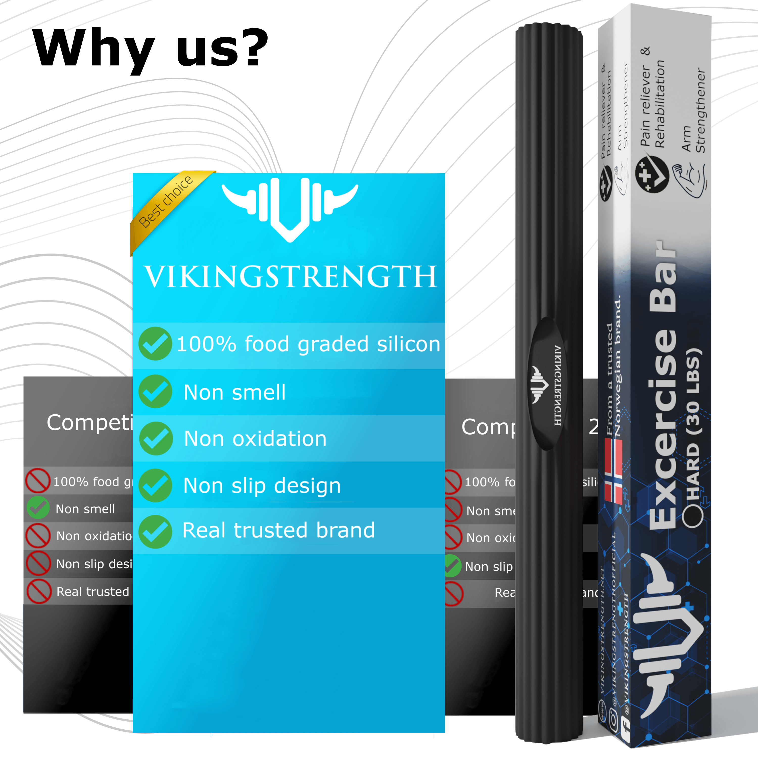 Flexbar for Physical Therapy - Vikingstrength